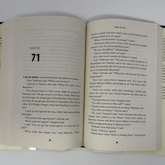 HOPE TO DIE Hardback Book by James Patterson - Picture 5 of 7